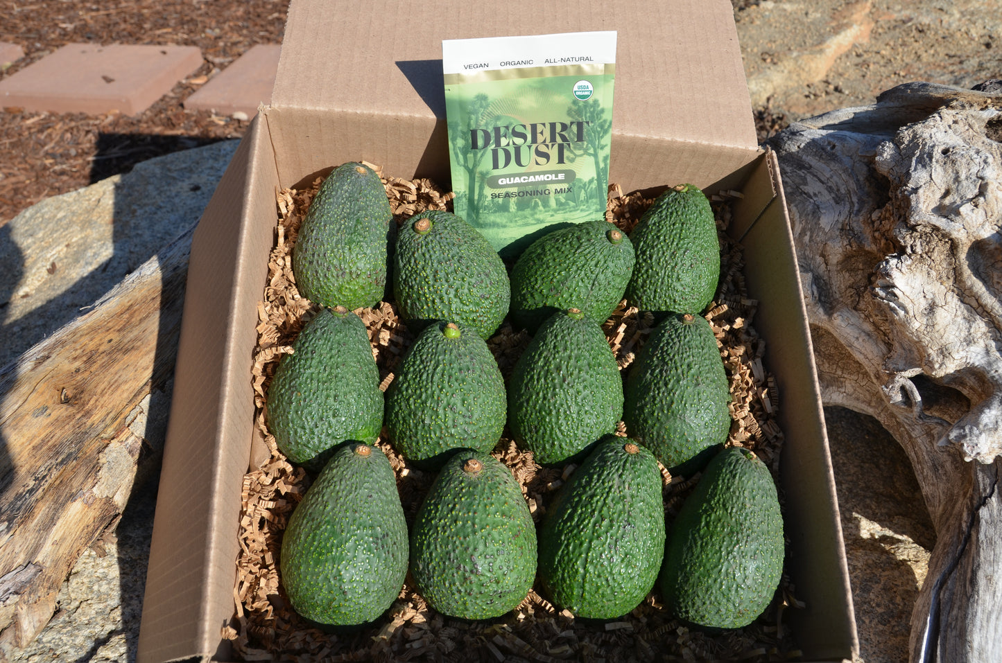 12 Organic Hass Avocados Harvested at the Peak of Perfection